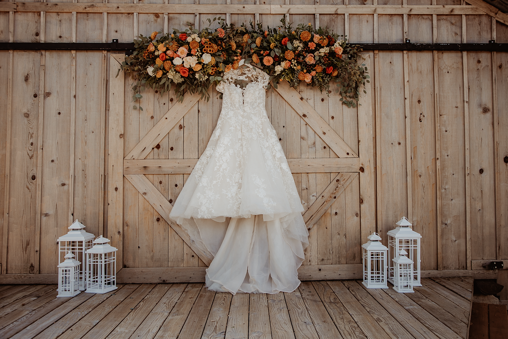 The Barn at Lacey Farms rustic wedding venue